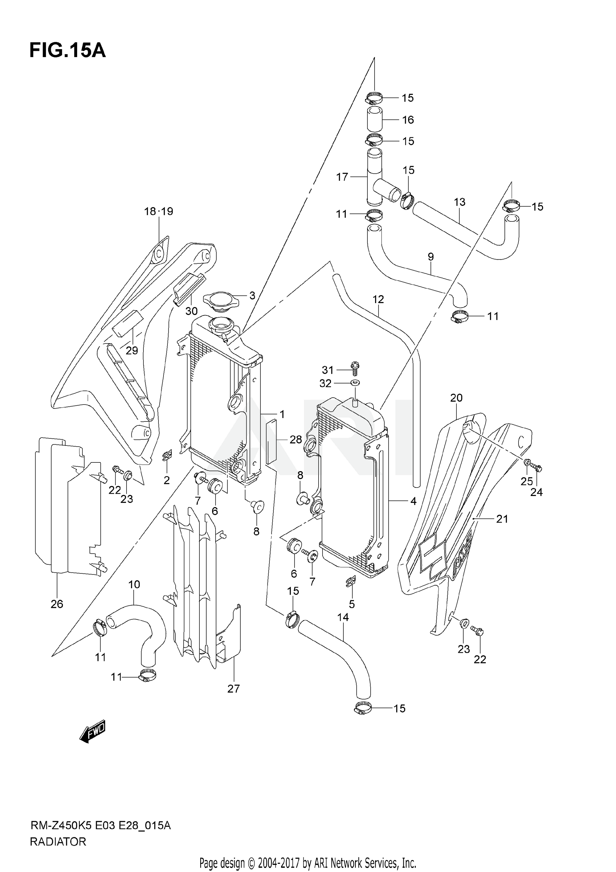 RADIATOR (MODEL K6)