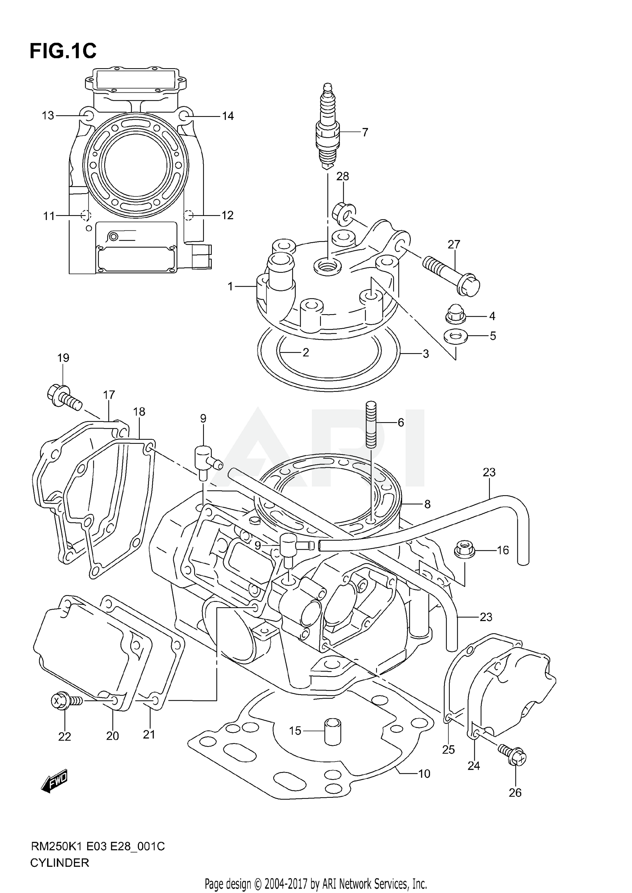 CYLINDER (MODEL K2)