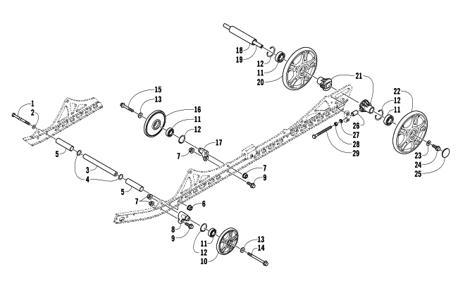 IDLER WHEEL ASSEMBLY