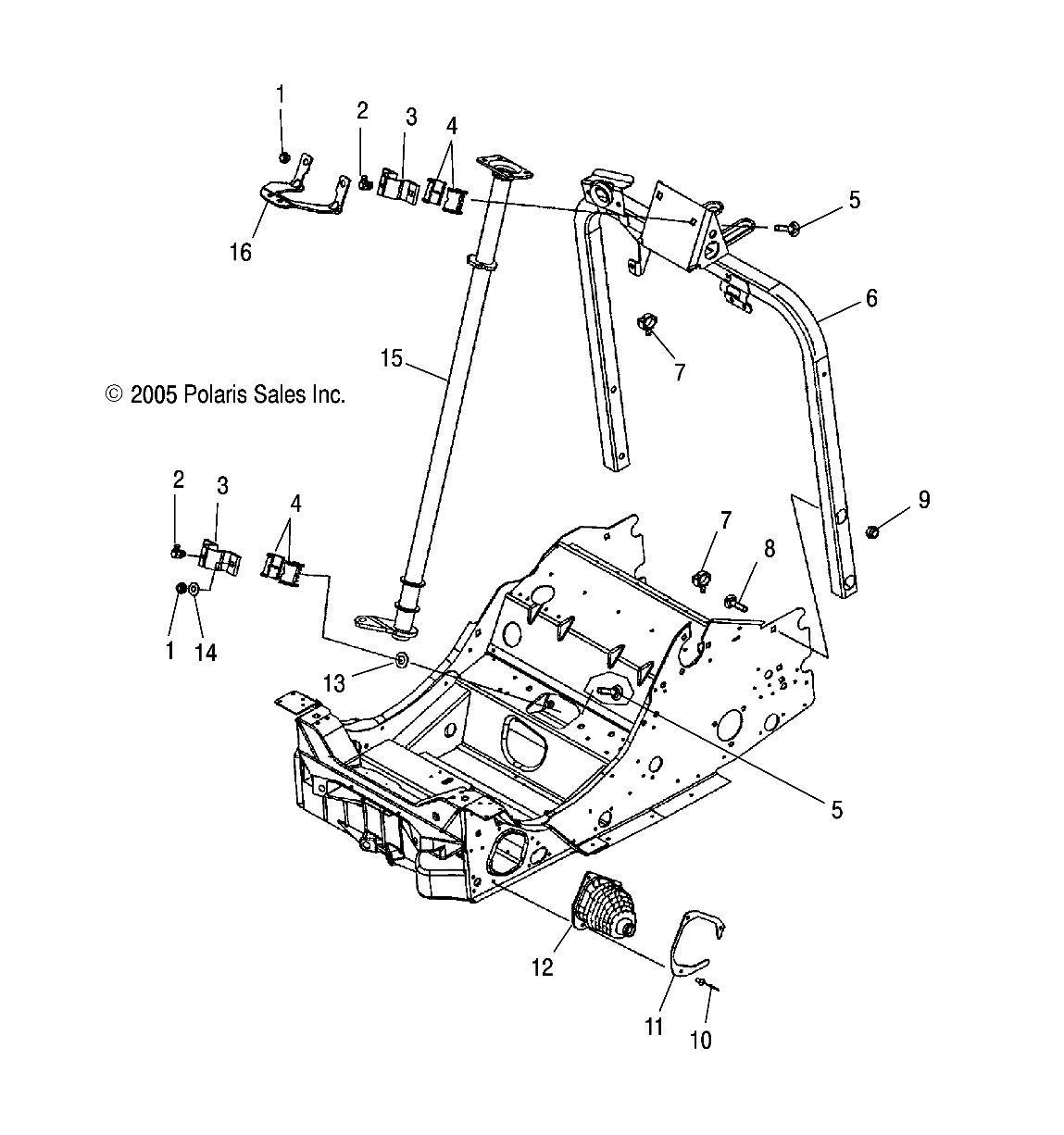 STEERING/POST - S07NP5CS/CE (4997259725B02)