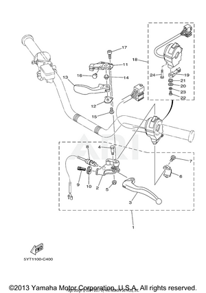 HANDLE SWITCH LEVER