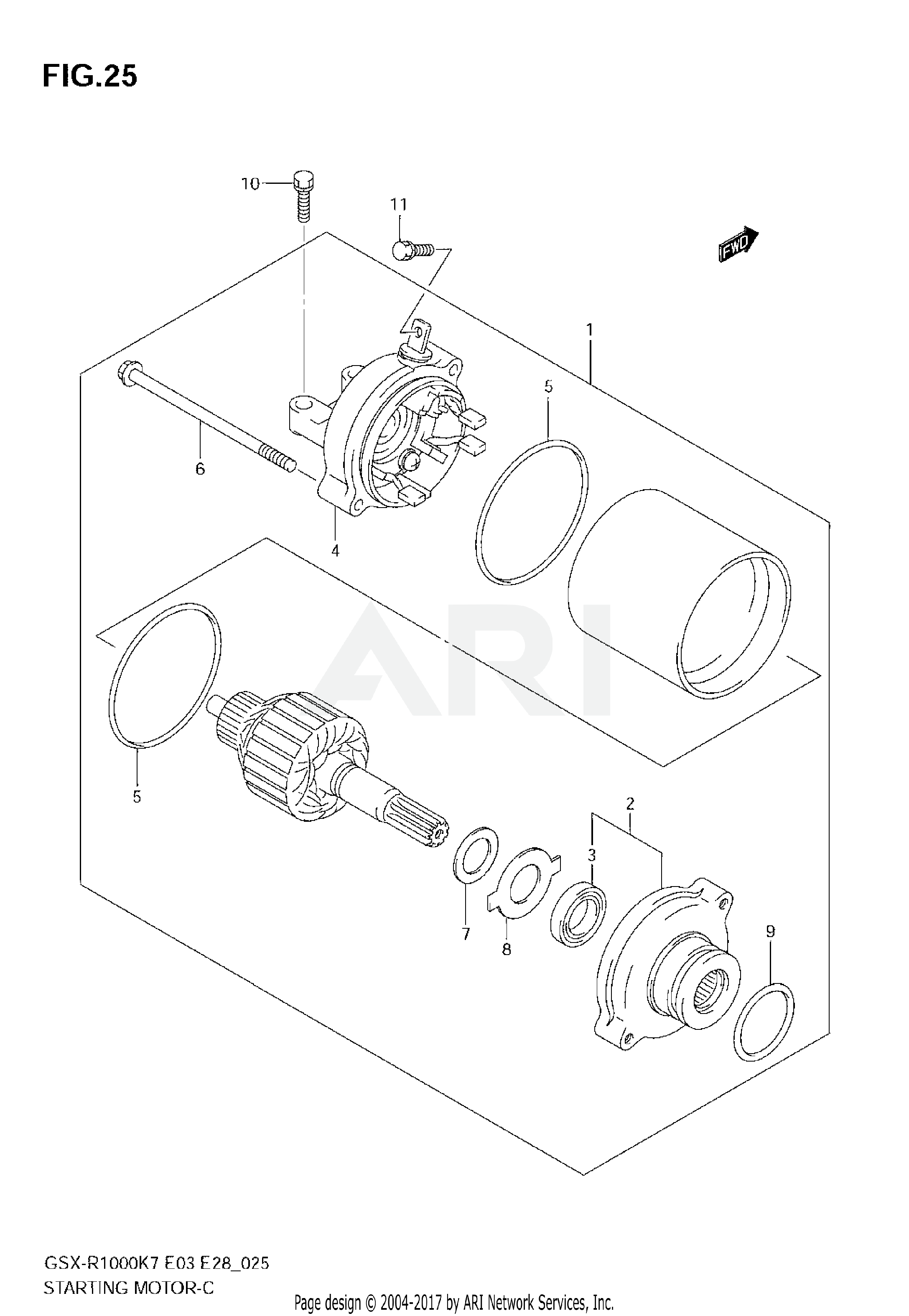 STARTING MOTOR