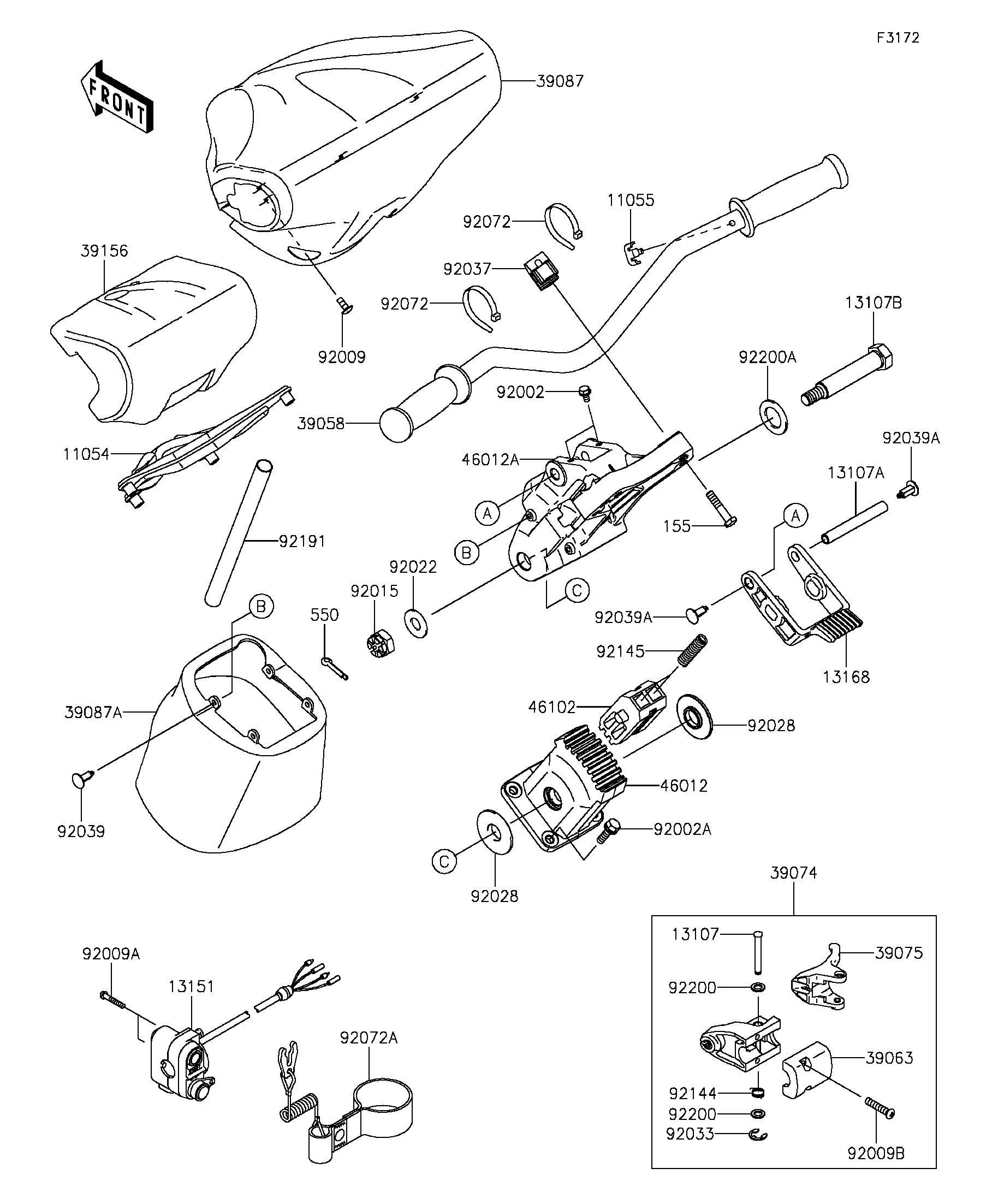 Handlebar(KCF-KEF)