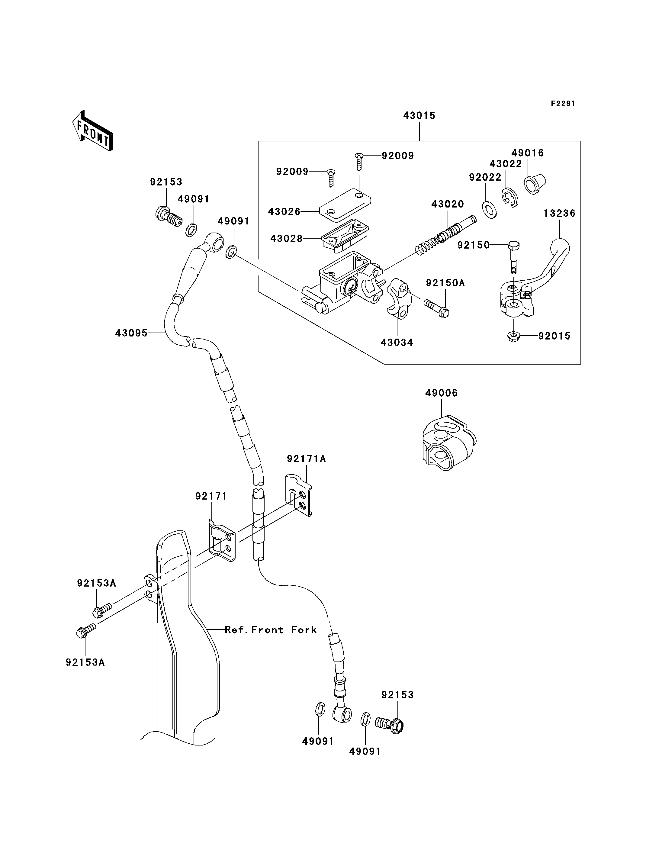 Front Master Cylinder