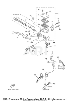 FRONT MASTER CYLINDER