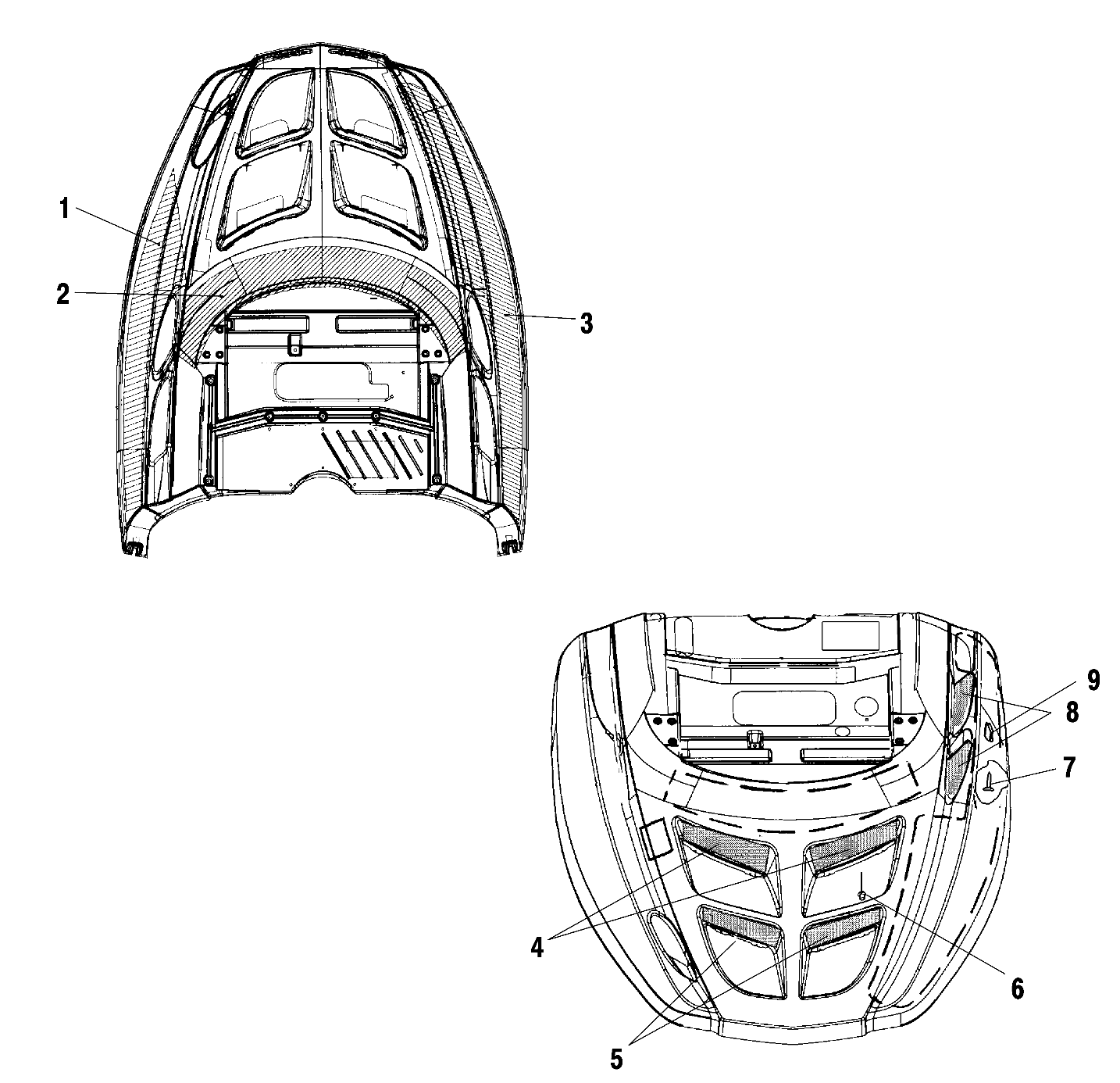 HOOD - FOAM/FOIL - S01SR6DS (4960236023A009)