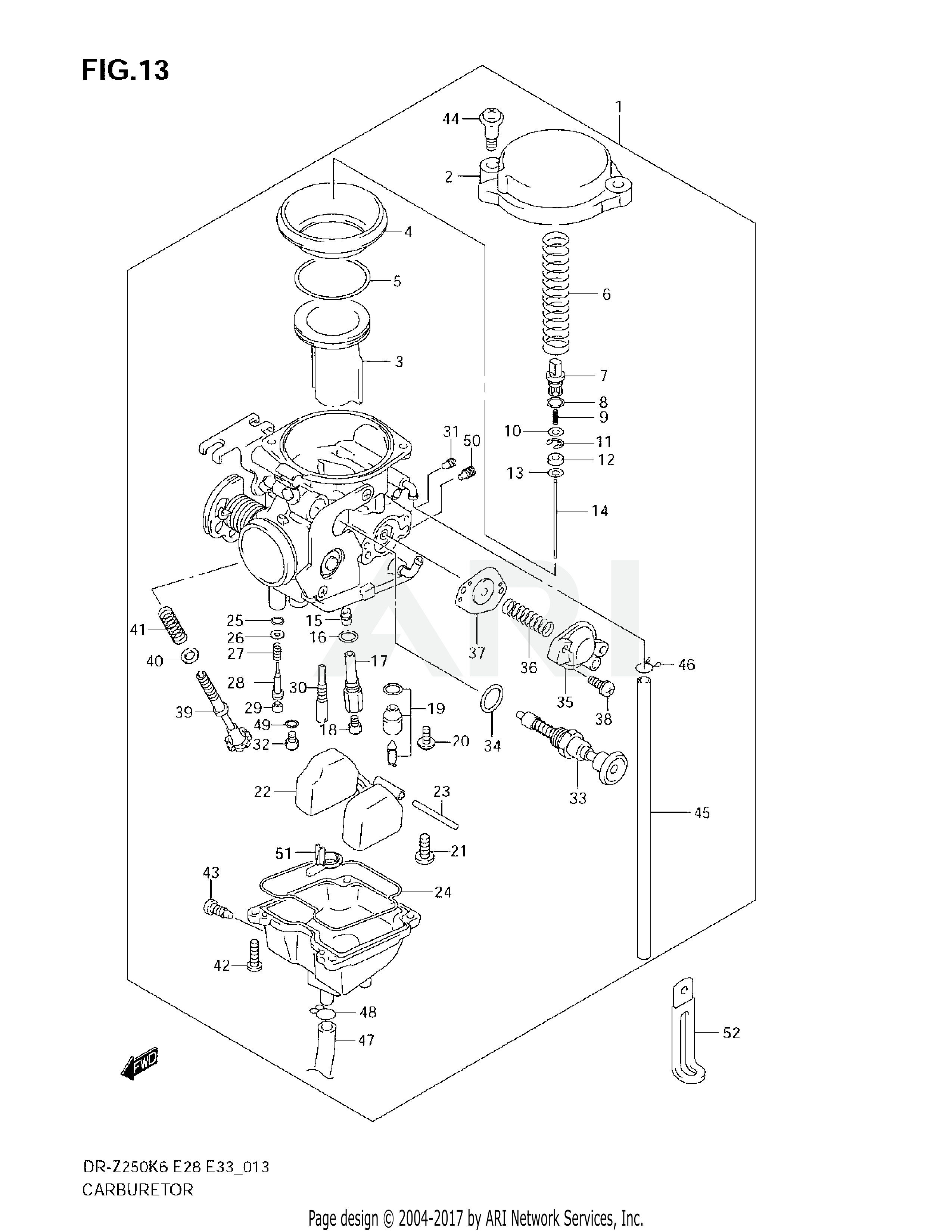 CARBURETOR (E33)