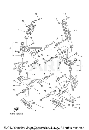 FRONT SUSPENSION WHEEL