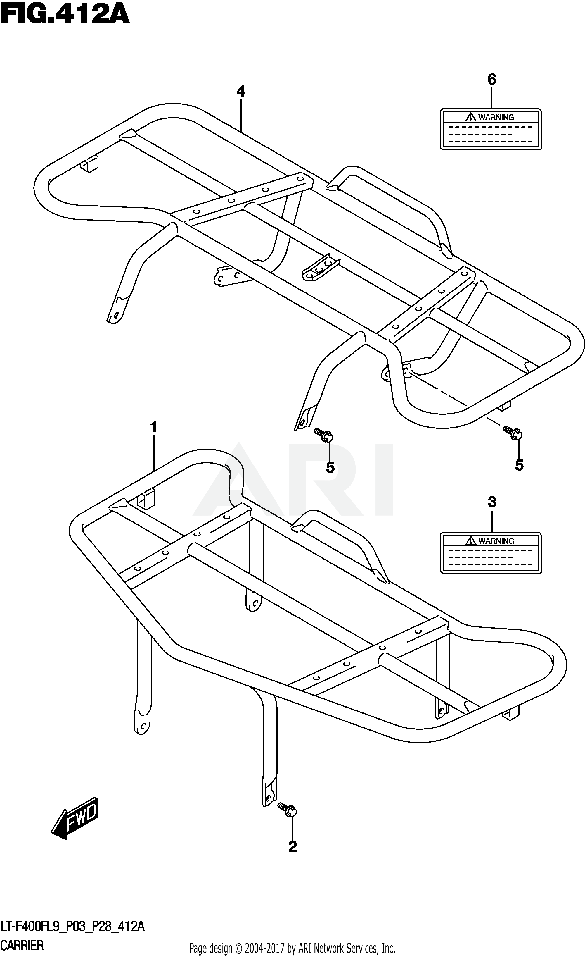 CARRIER (LT-F400FL9 P03)