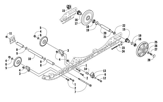 IDLER WHEEL ASSEMBLY