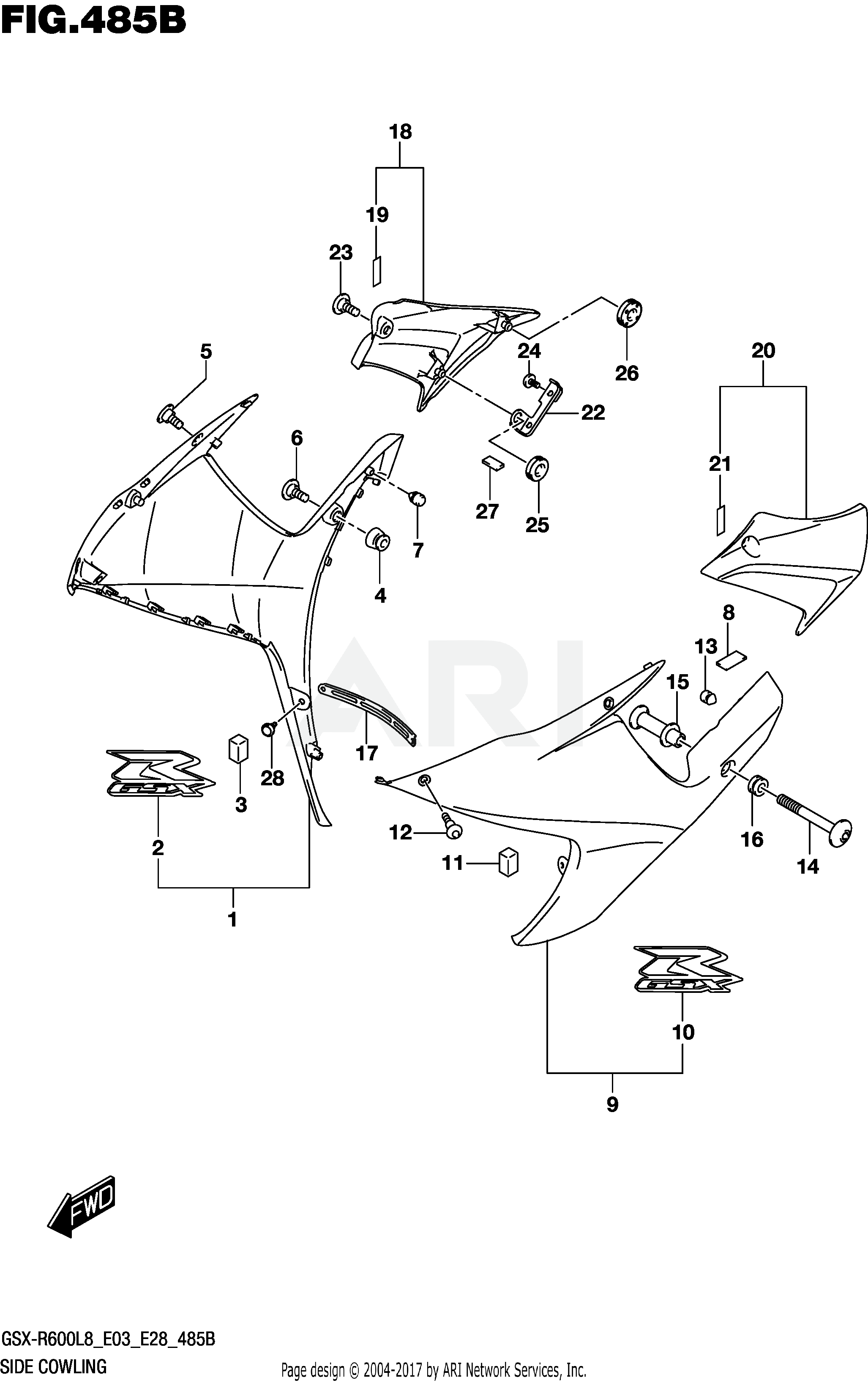 SIDE COWLING (QEB)