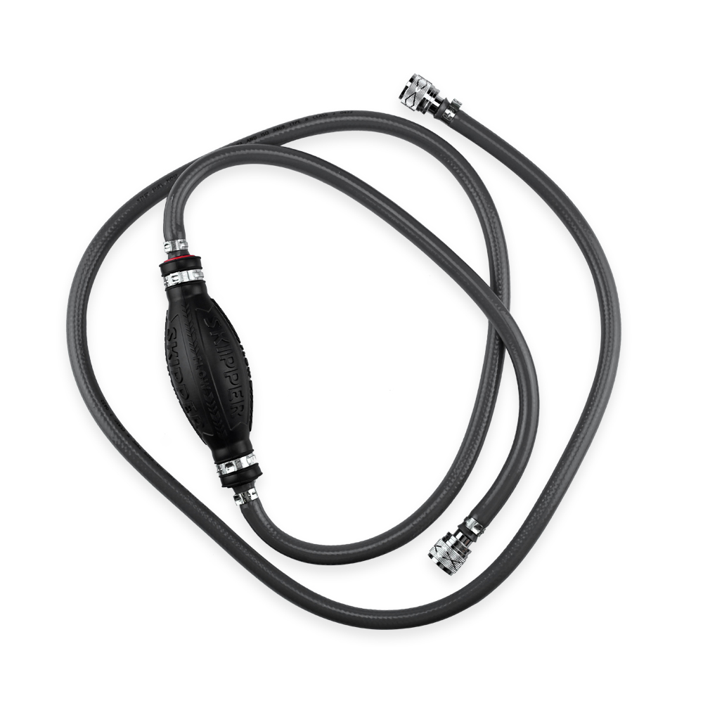 Шланг топливный с грушей для Suzuki 2Т диаметр шланга 10мм sk-153015
