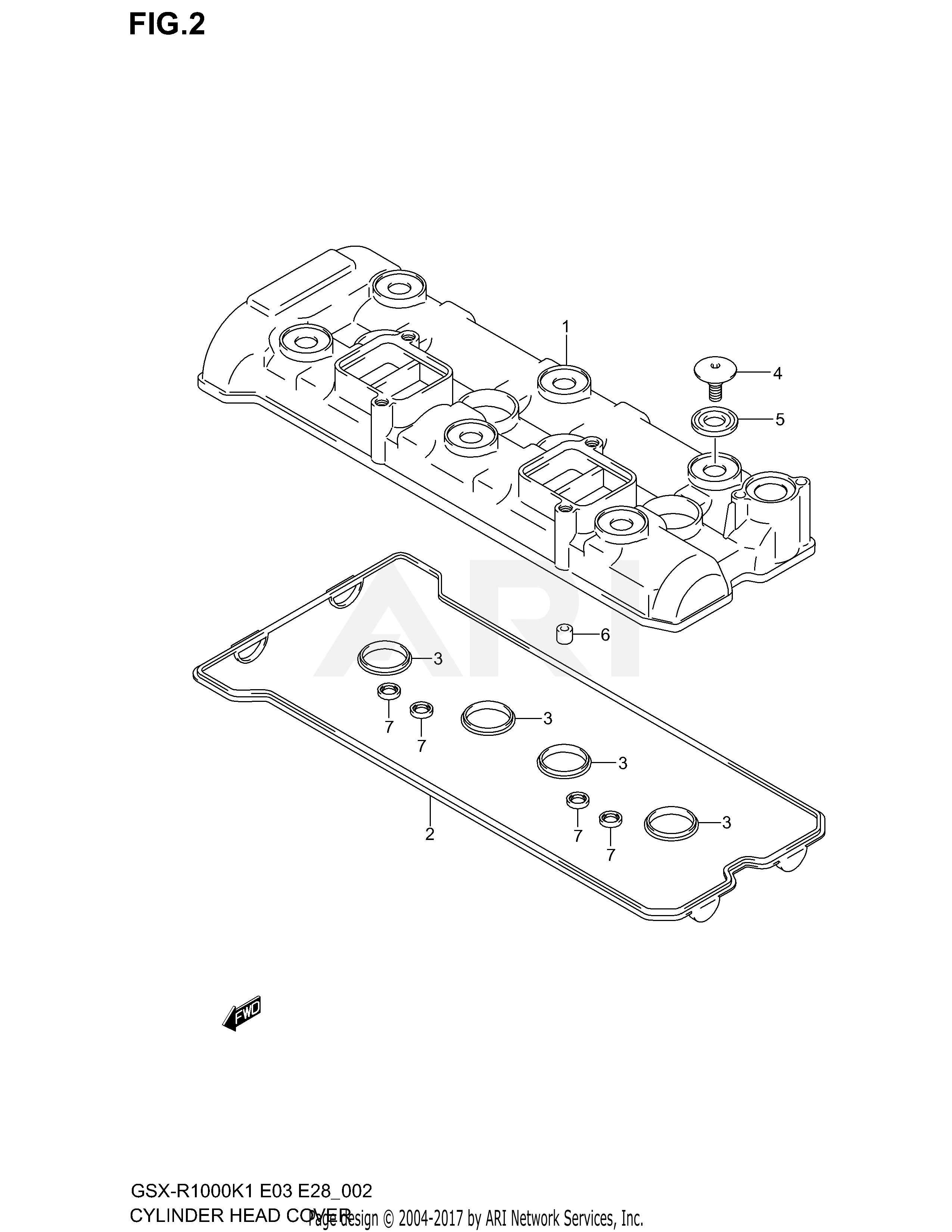 CYLINDER HEAD COVER