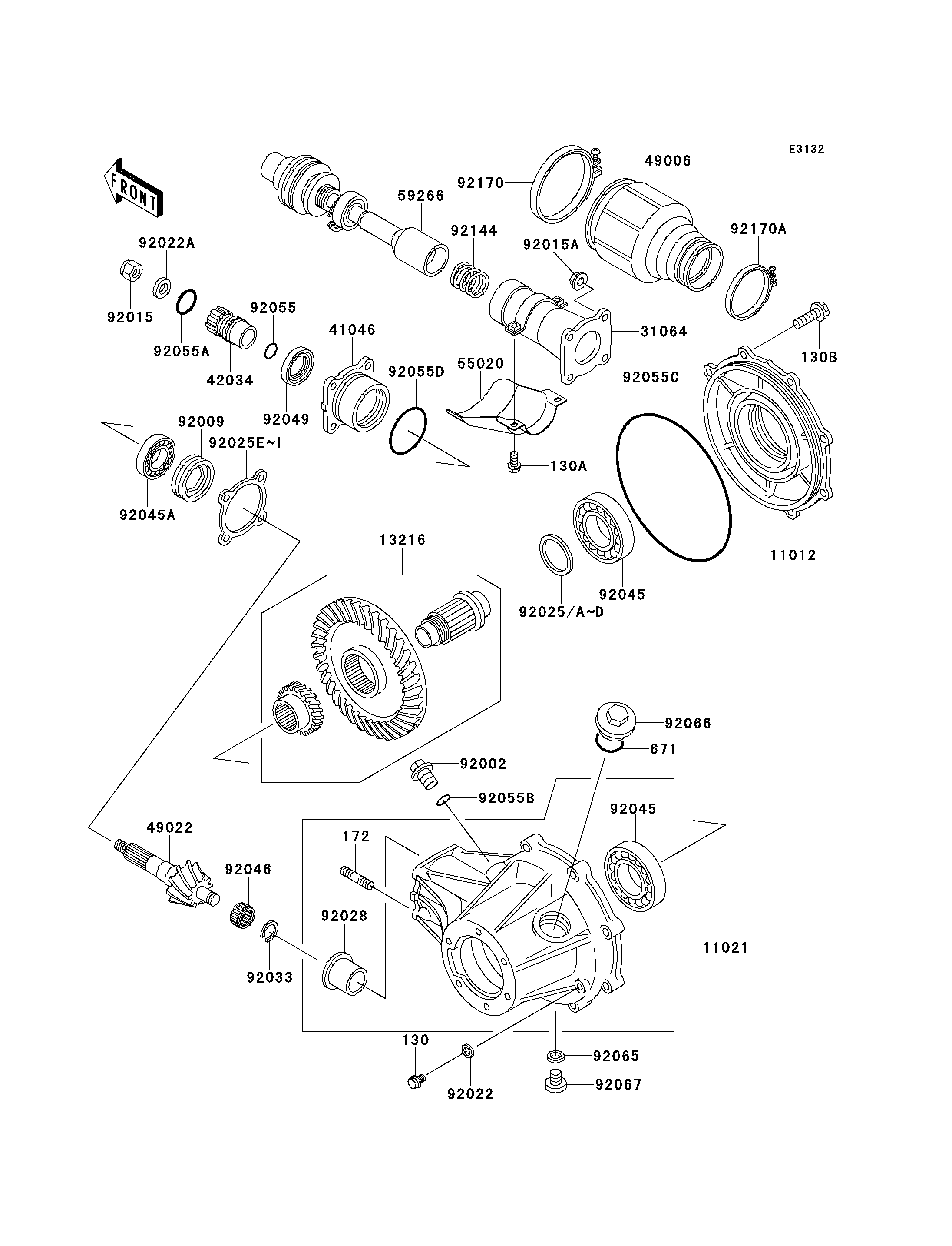 Drive Shaft/Final Gear