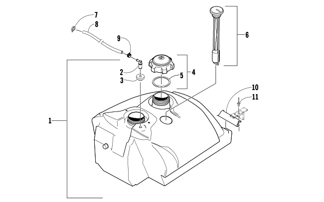 GAS TANK ASSEMBLY