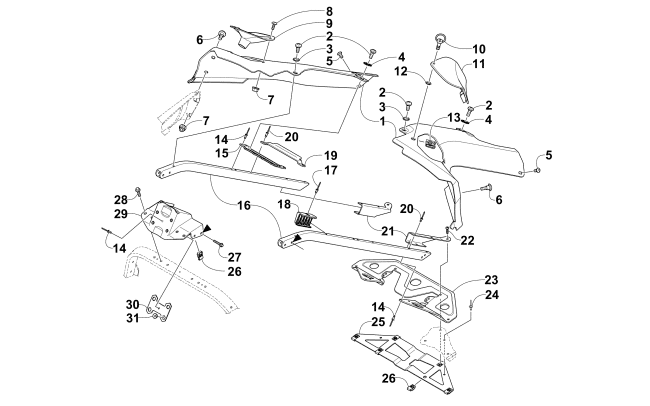 SEAT SUPPORT ASSEMBLY