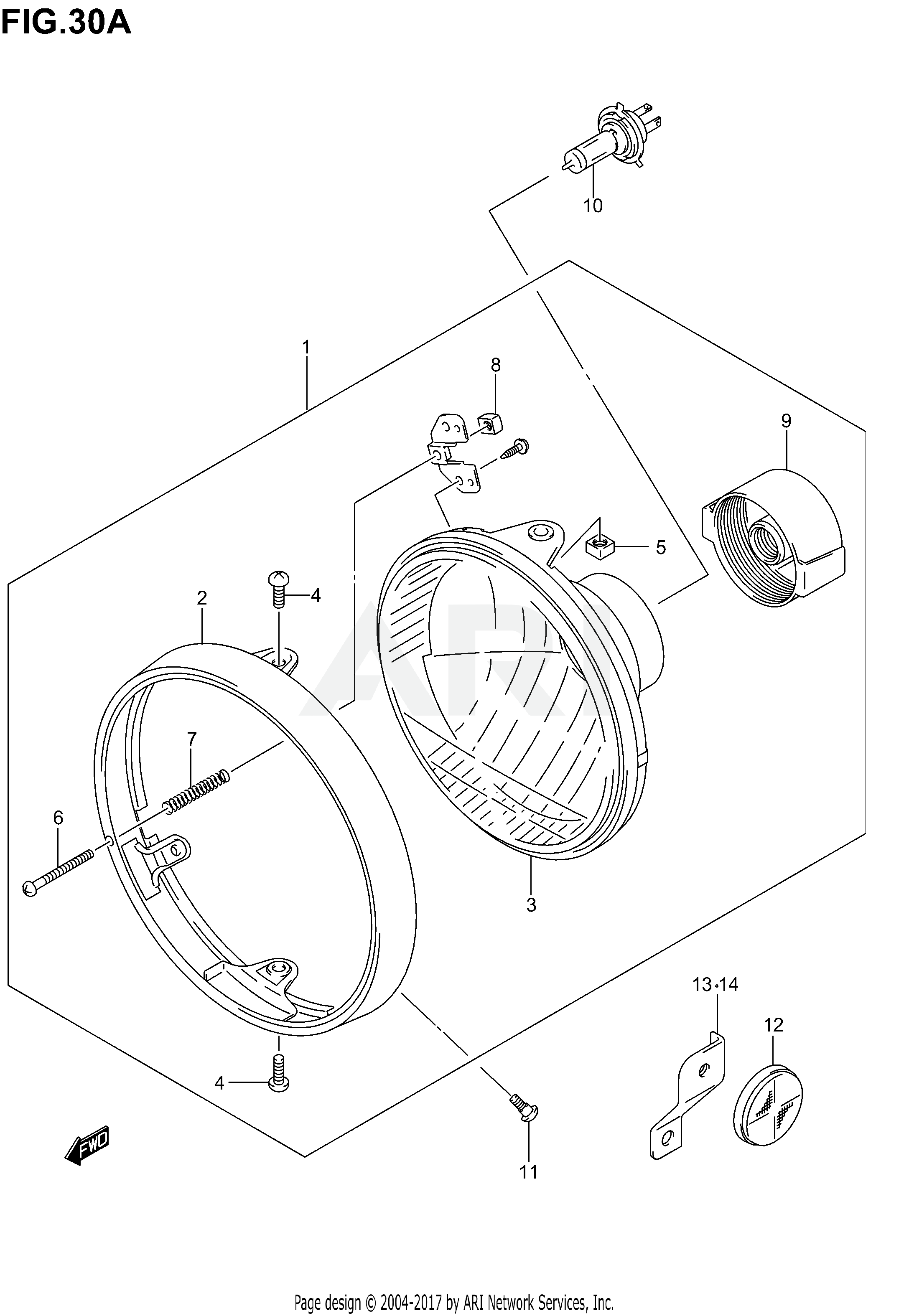 HEADLAMP (SV1000K3)