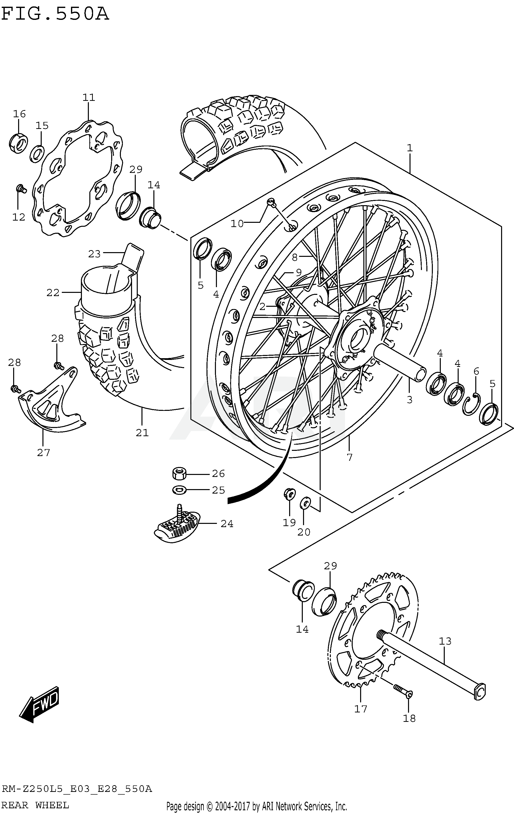 REAR WHEEL