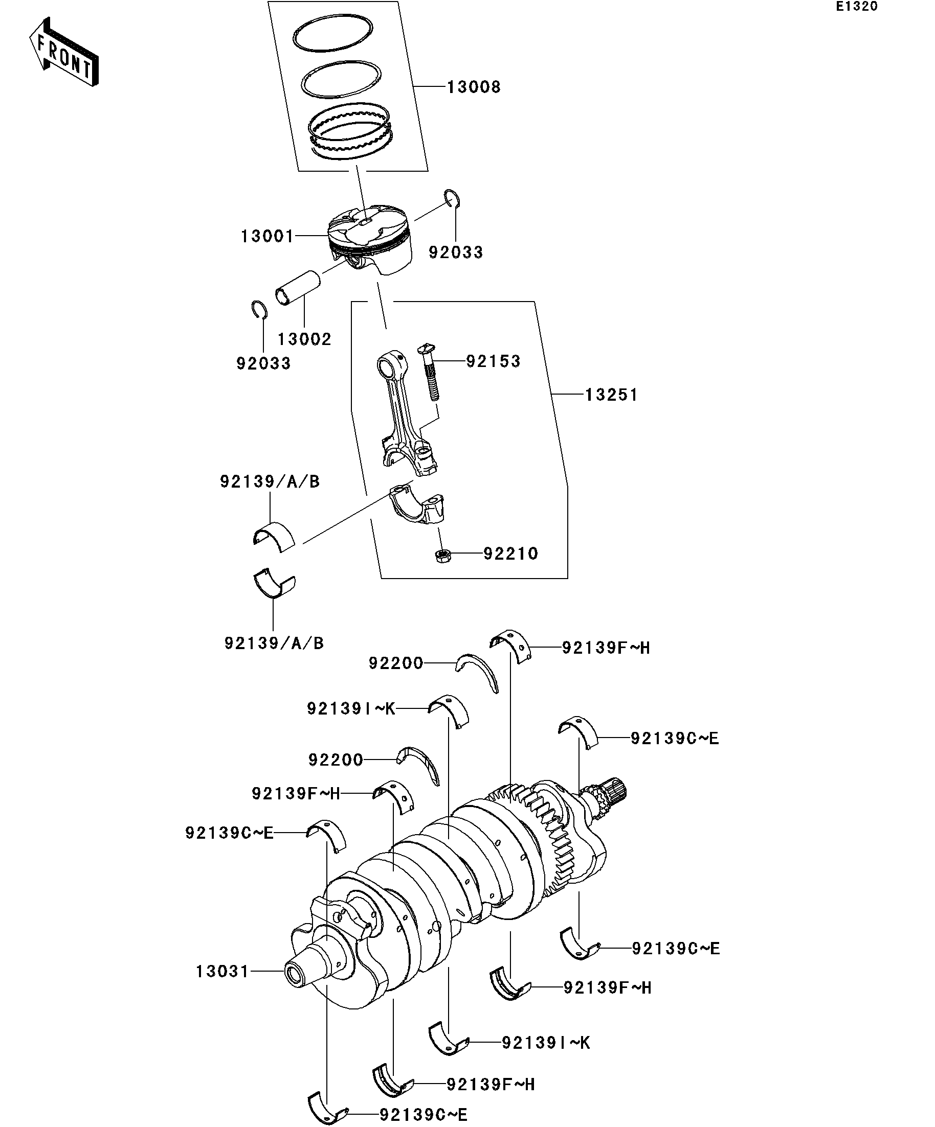 Crankshaft/Piston(s)