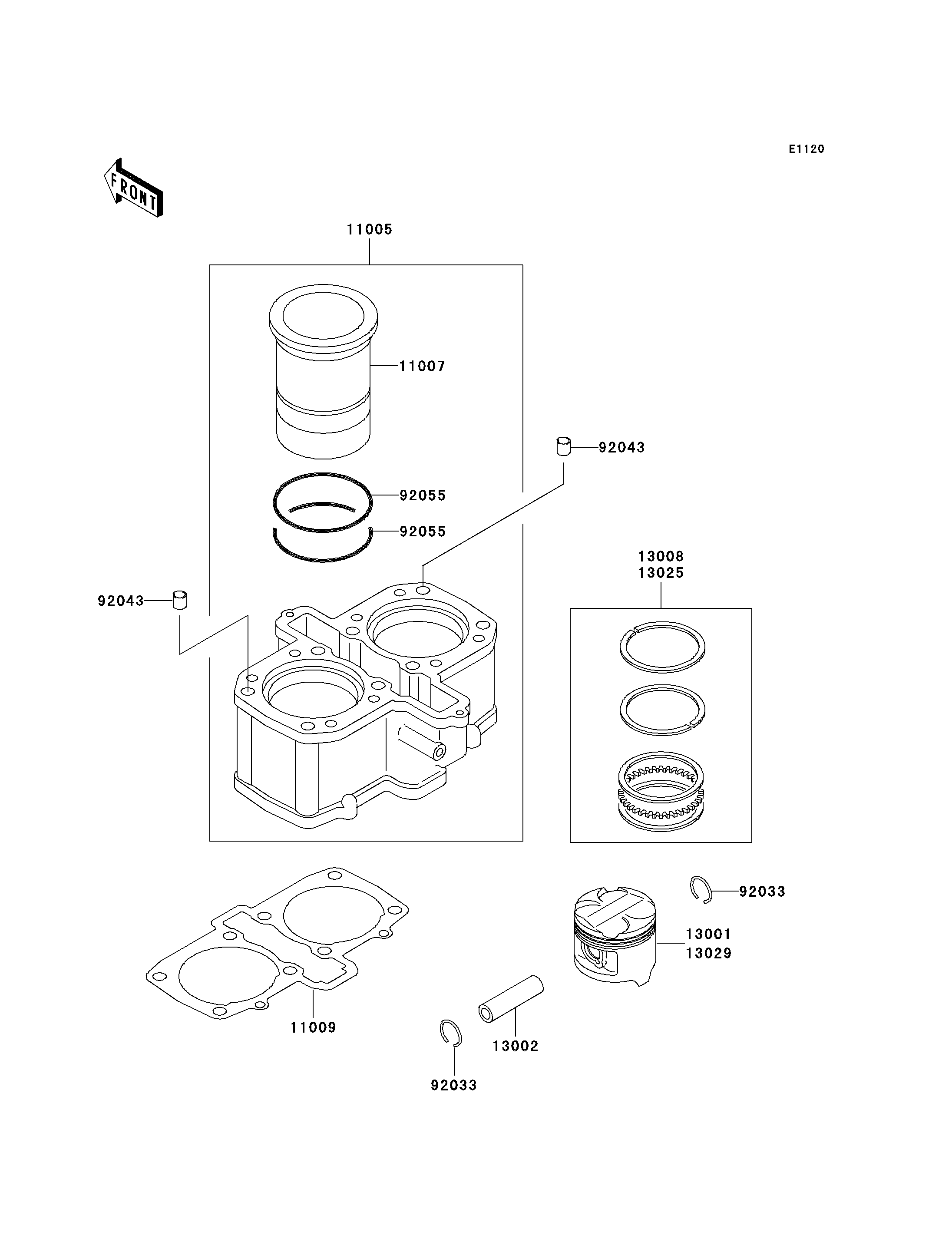 Cylinder/Piston(s)