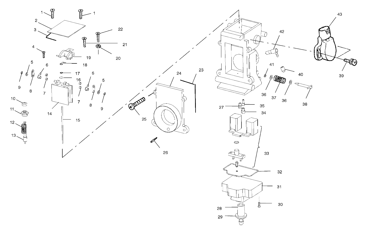 CARBURETOR - S01ND8BS (4962426242C009)