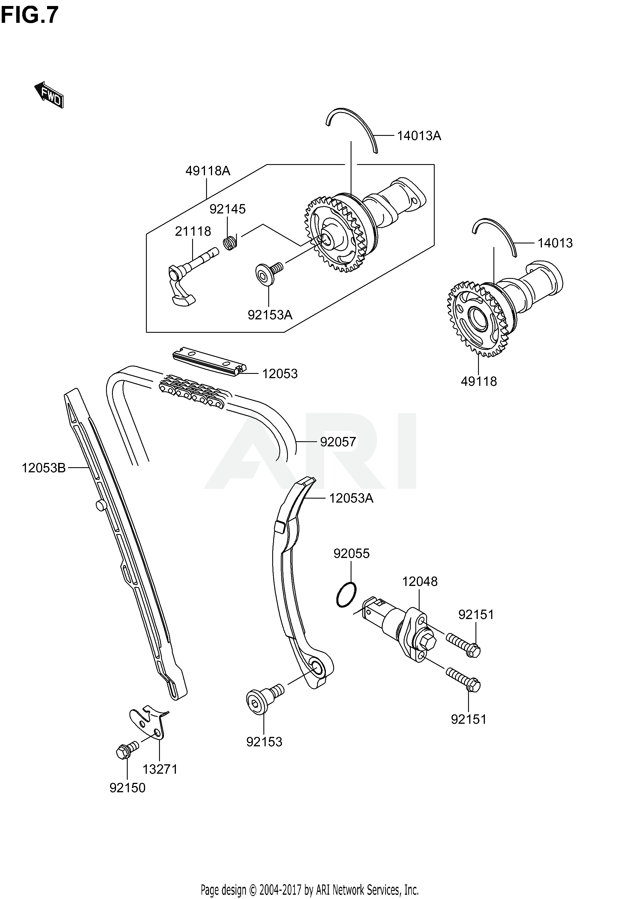 CAMSHAFT/TENSIONER