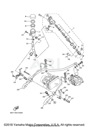 REAR MASTER CYLINDER