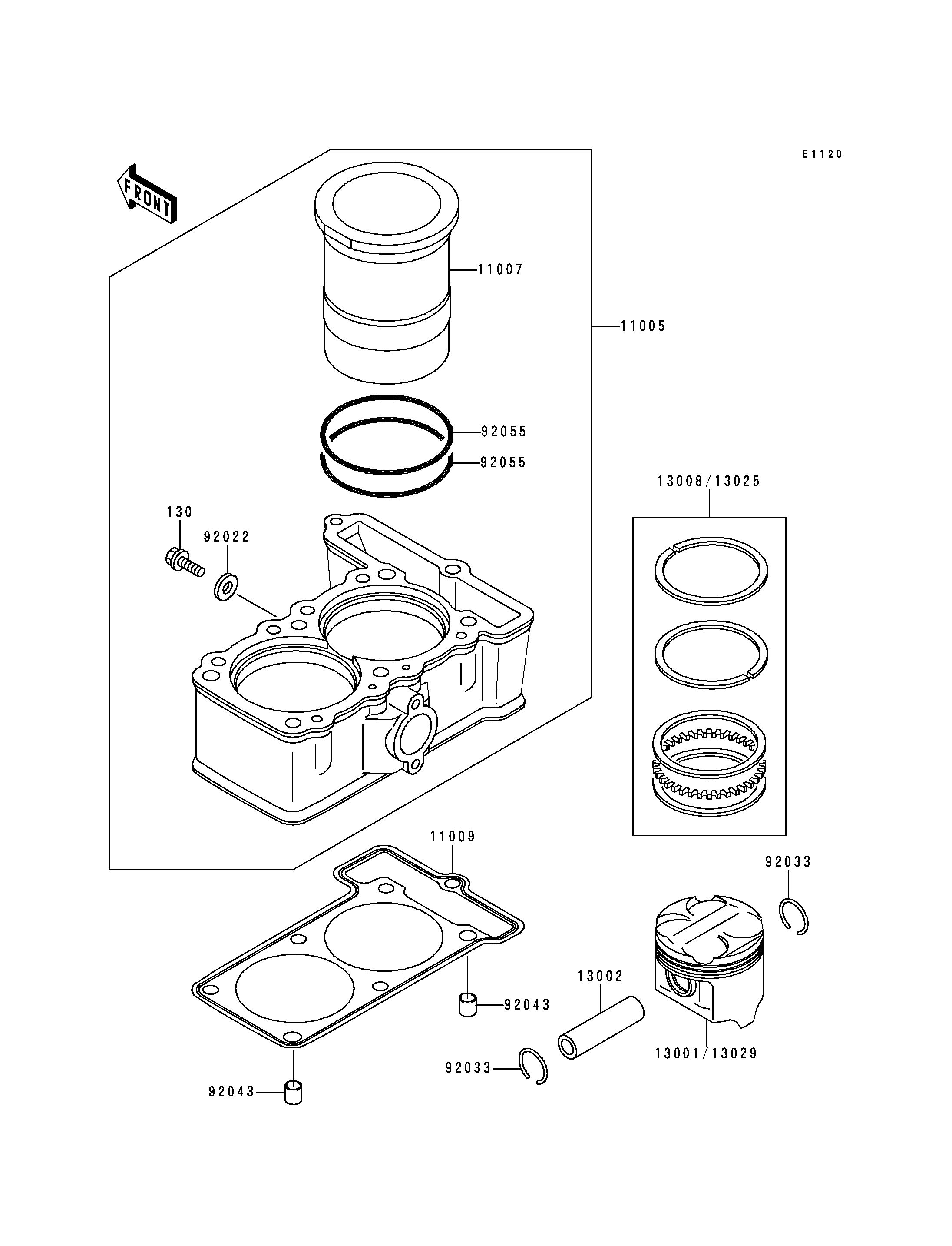 Cylinder/Piston(s)