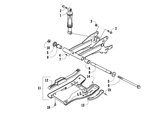 REAR SUSPENSION ASSEMBLY