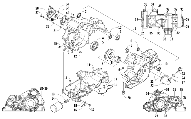 CRANKCASE ASSEMBLY