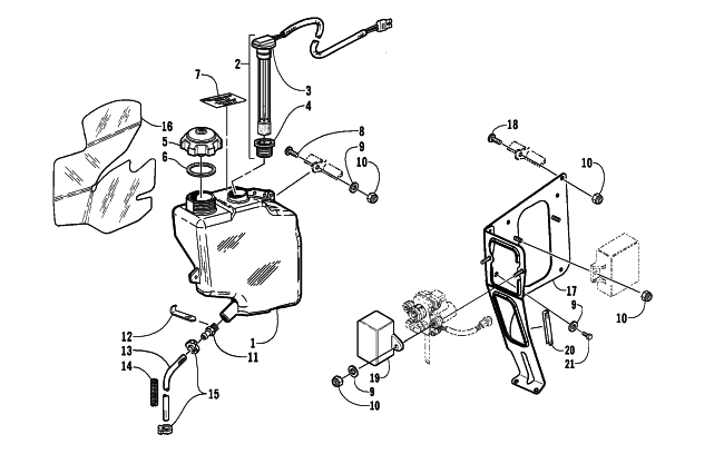 OIL TANK ASSEMBLY