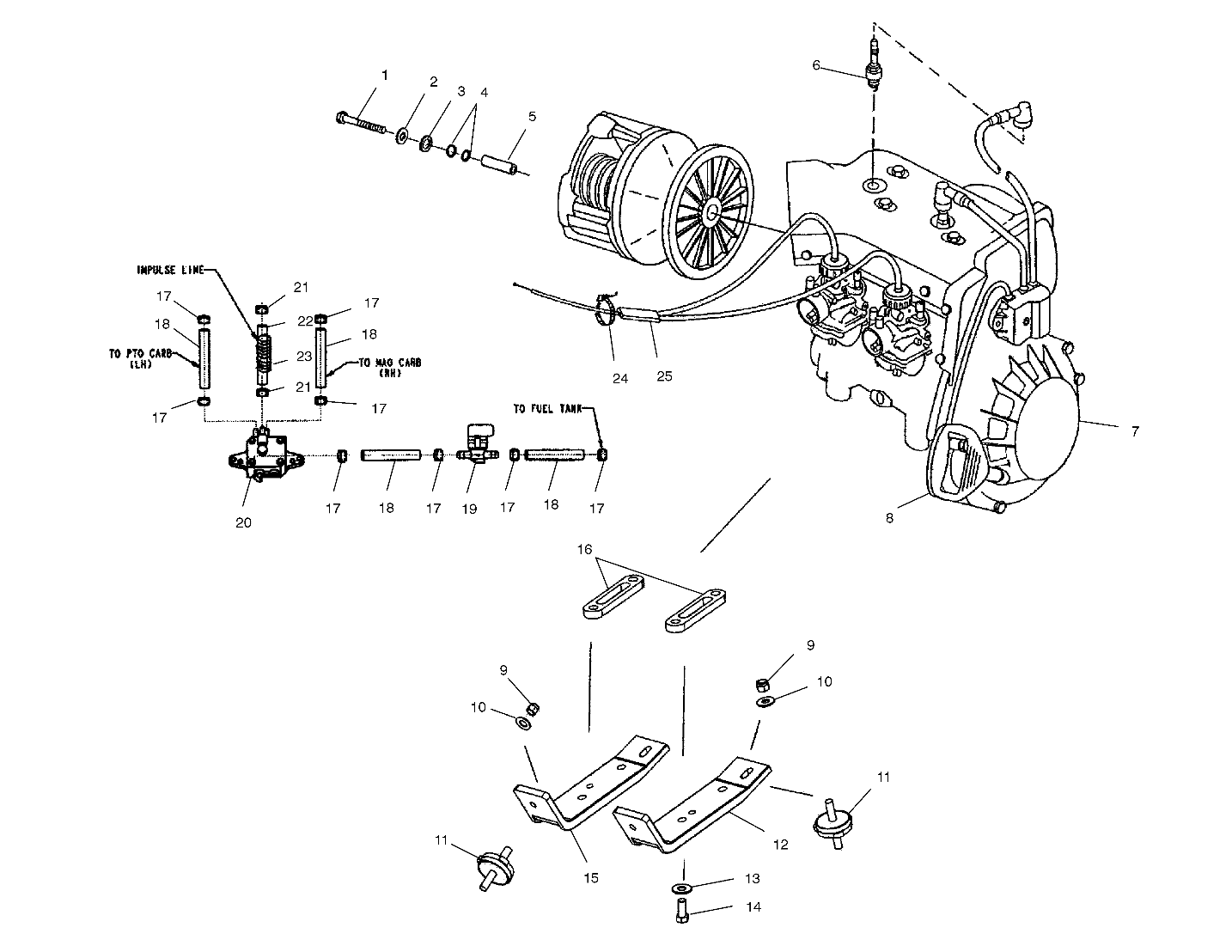 ENGINE MOUNTING - S01NX4FS (4961626162C002)