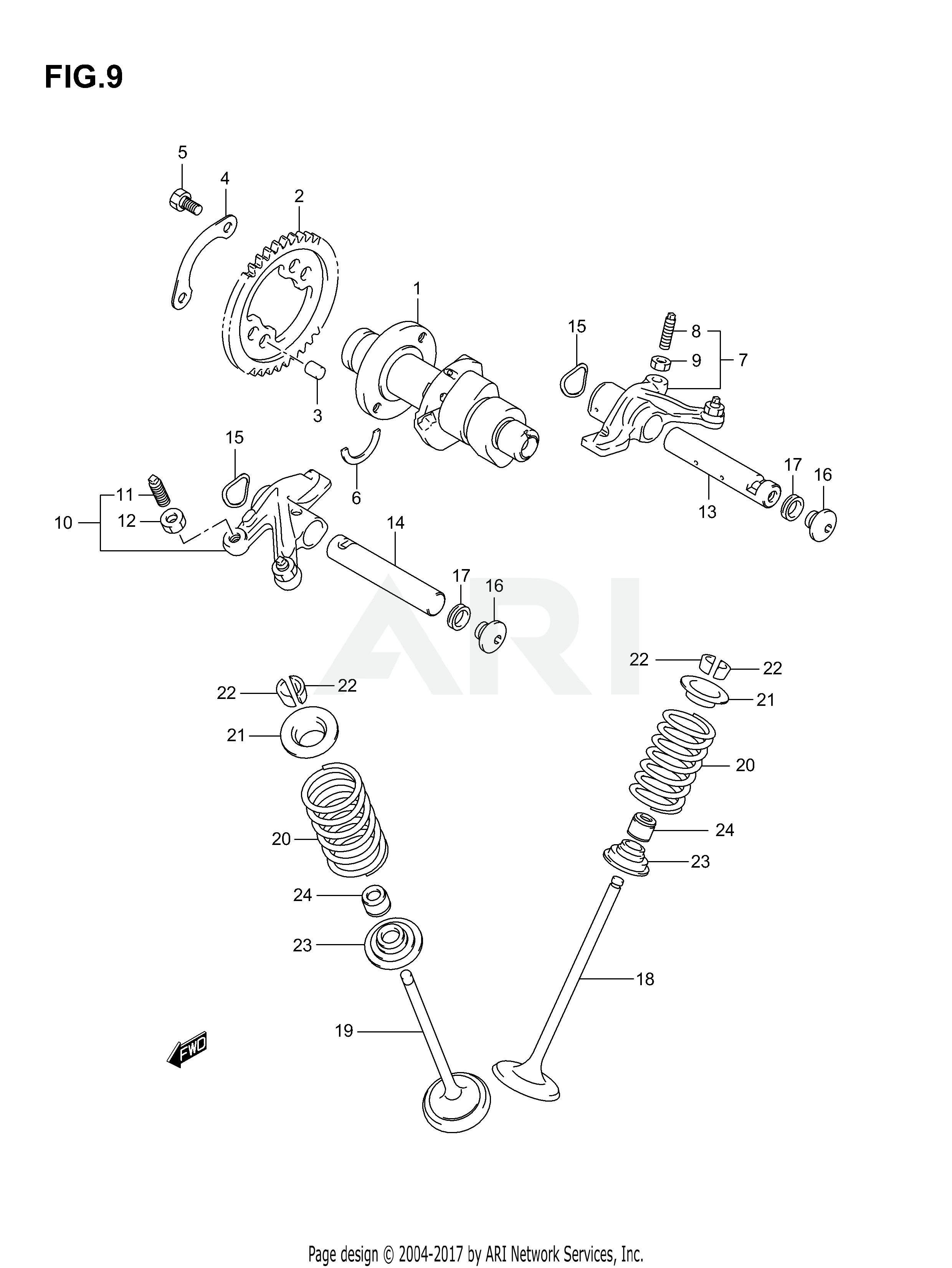 CAM SHAFT - VALVE