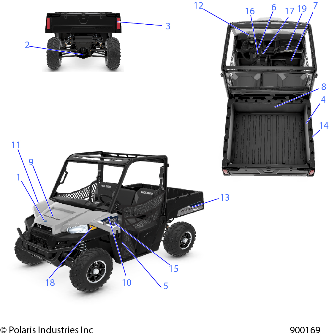 BODY, DECALS - R20MAA57L7 (900169)