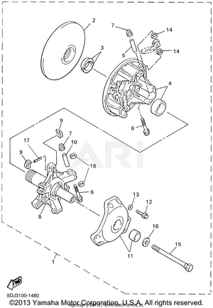 ALTERNATE CLUTCH REPAIR KIT