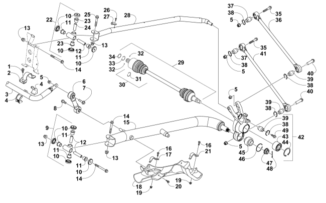 REAR SUSPENSION ASSEMBLY