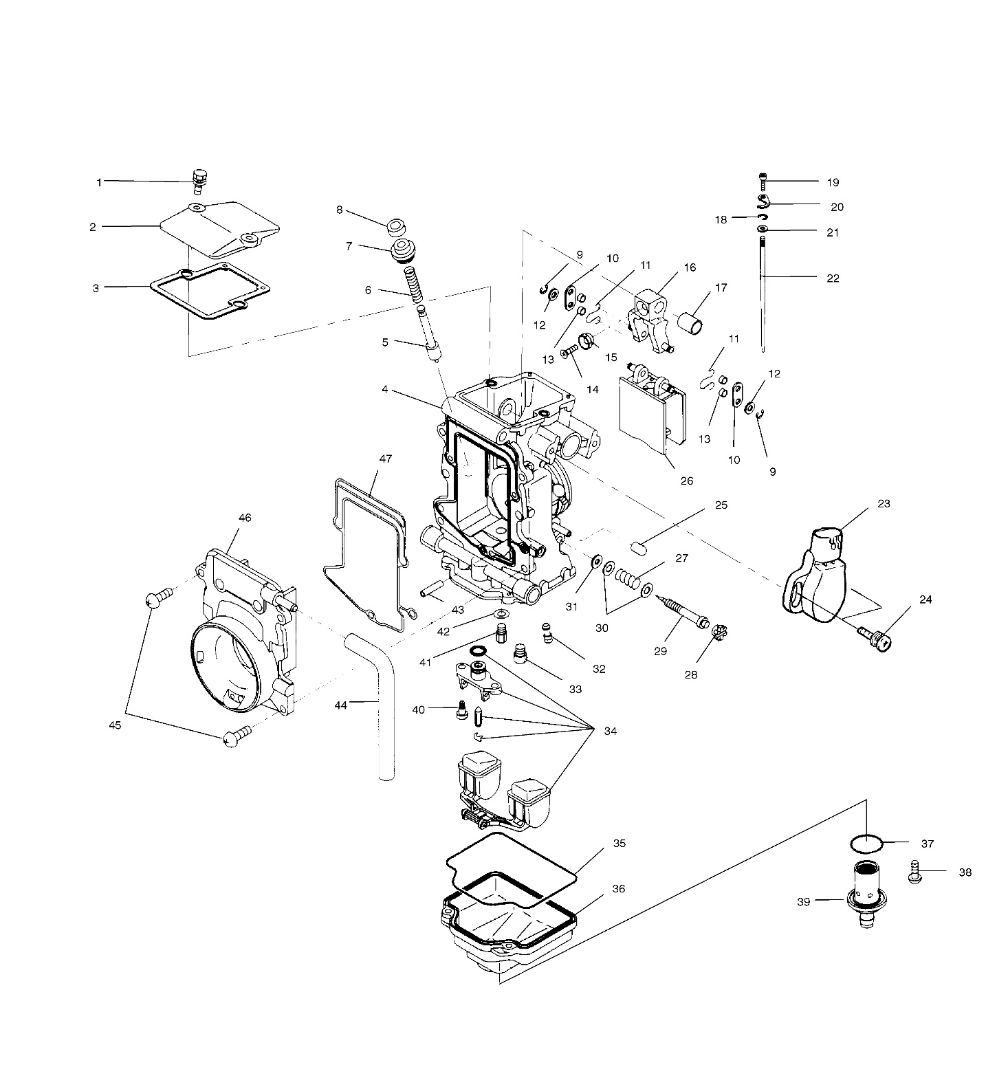 CARBURETOR - S01SB8AS (4960686068D001)