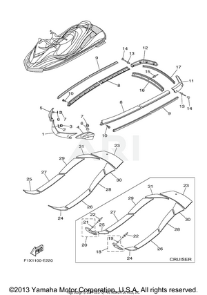 GUNWALE MAT