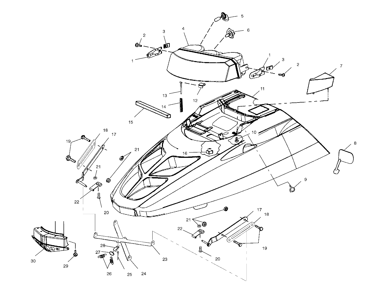 HOOD - S01ST6ES (4960836083A009)