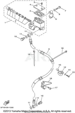 FRONT MASTER CYLINDER