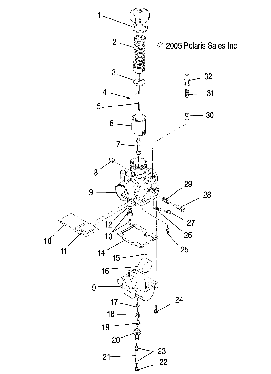 CARBURETOR - S06SU4BS (4997559755C10)