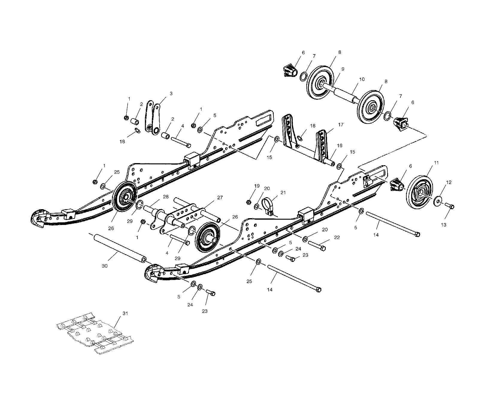 SUSPENSION - S01NX4CS (4961676167B009)