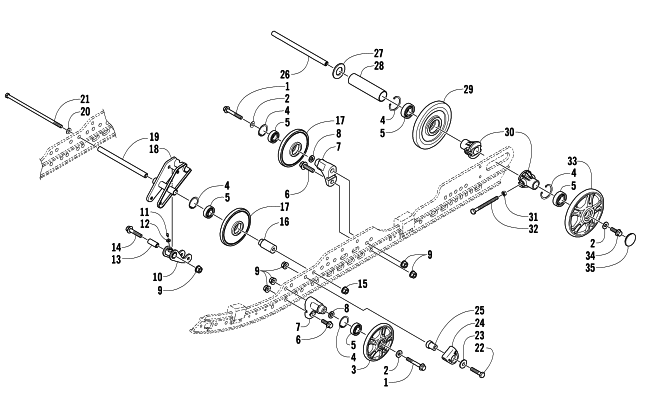 IDLER WHEEL ASSEMBLY