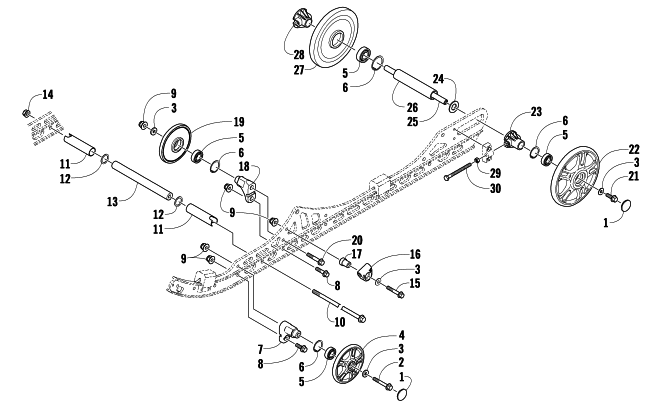 IDLER WHEEL ASSEMBLY