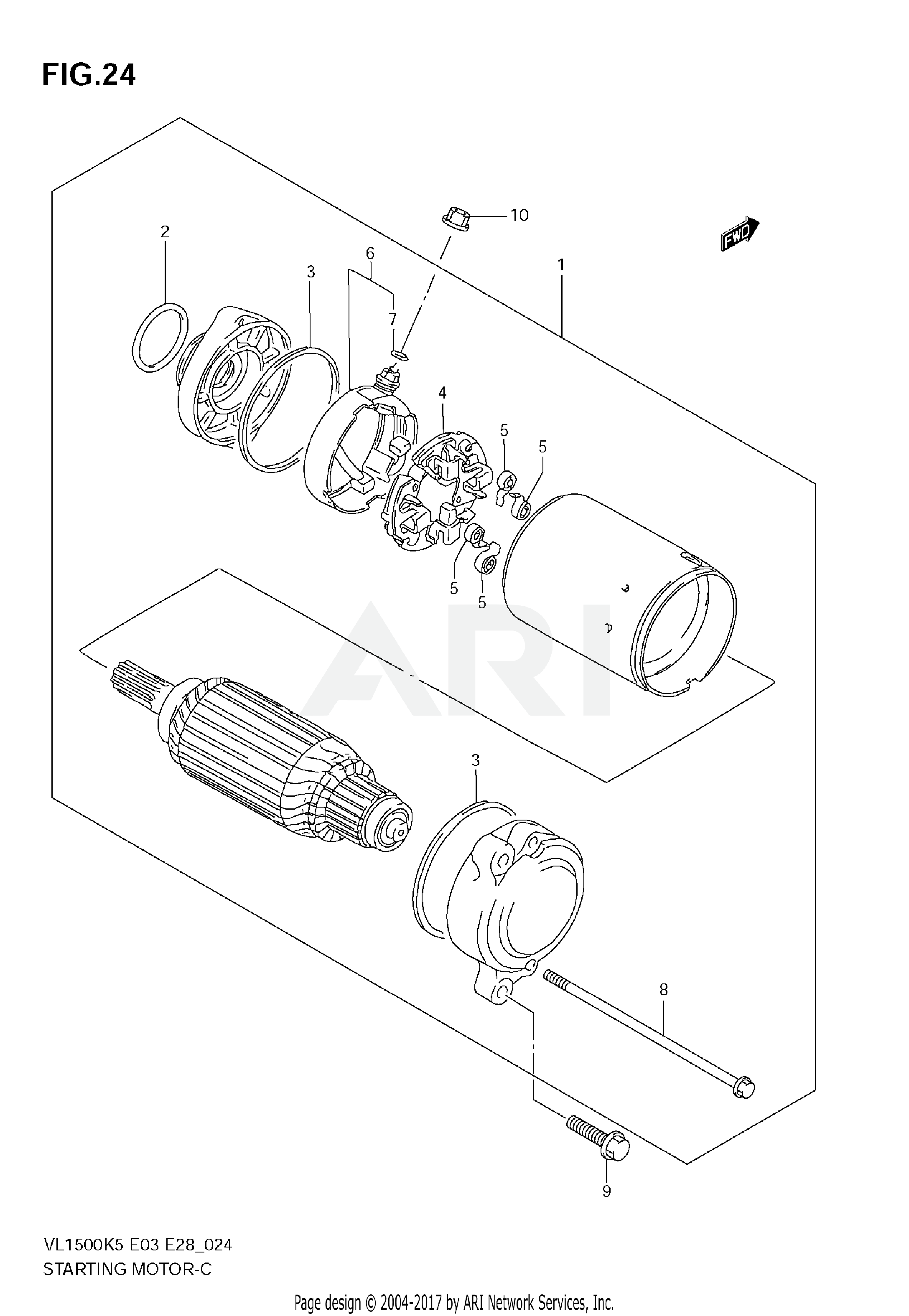 STARTING MOTOR