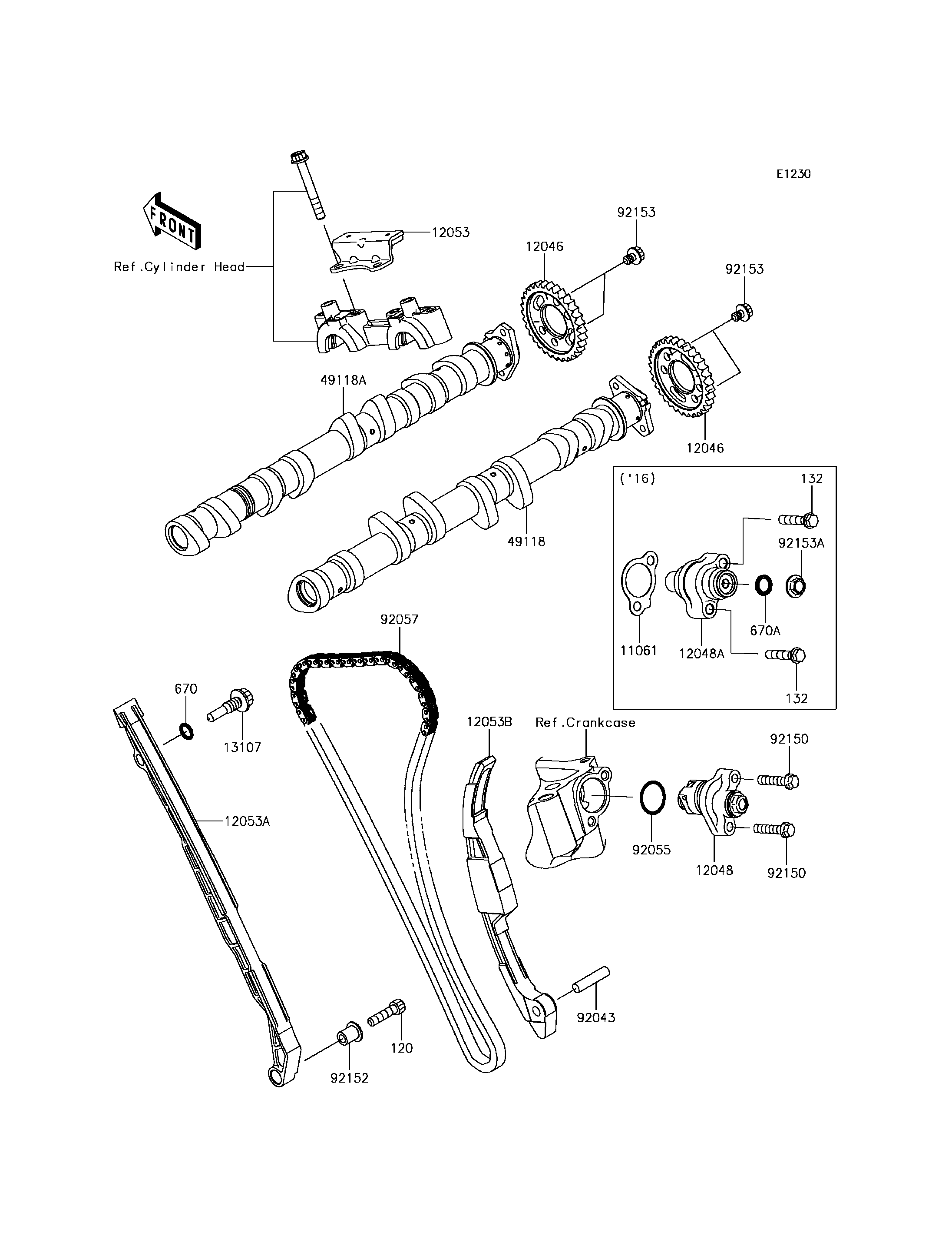 Camshaft(s)/Tensioner