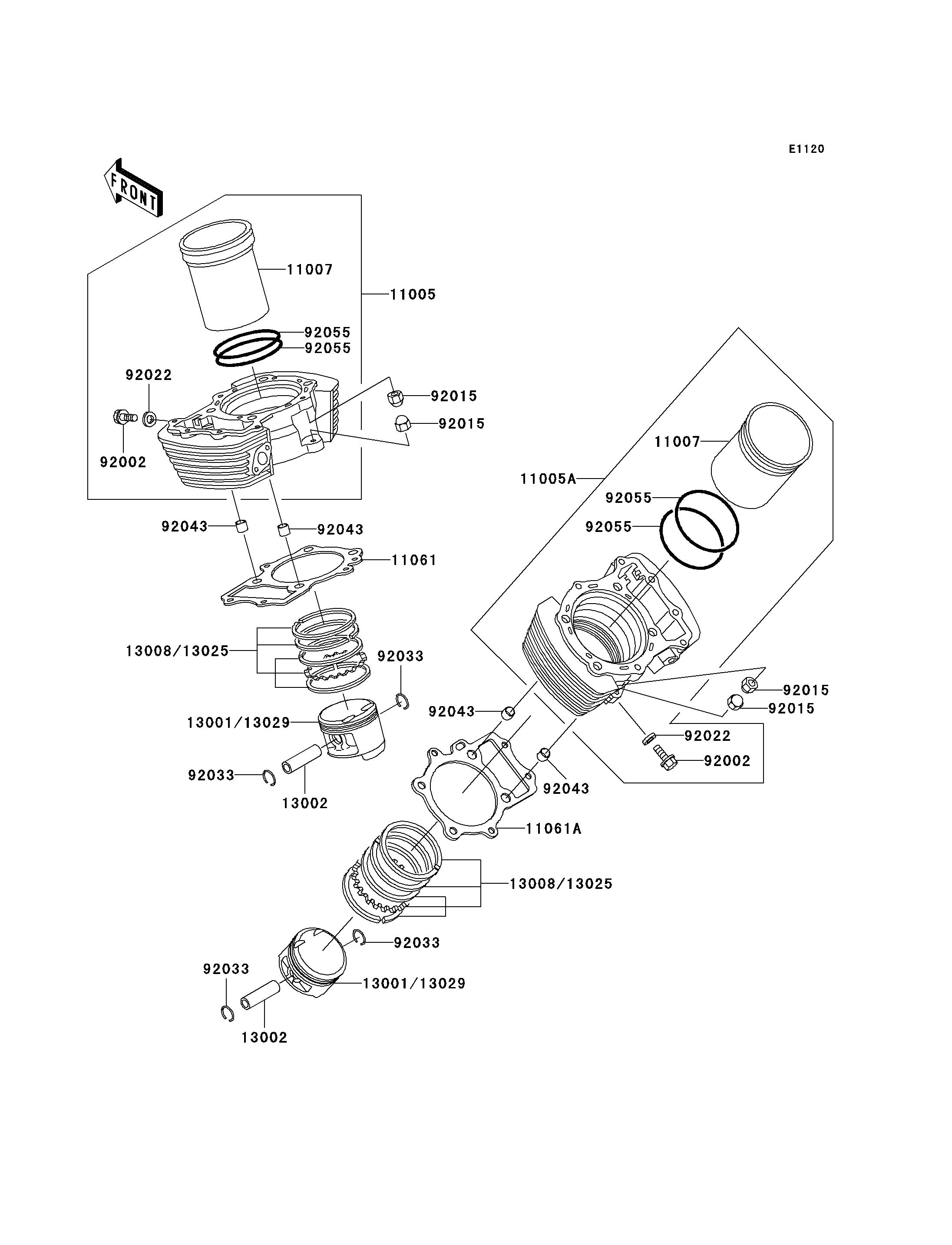 Cylinder/Piston(s)