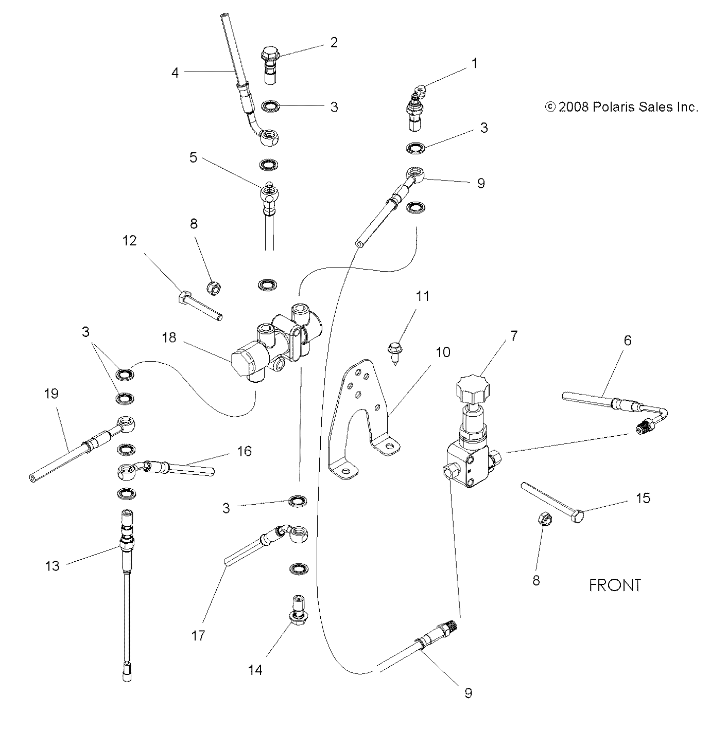 BRAKES, VALVE SYSTEM - A13GH8EFK (49ATVBRAKEVALVE09SPXP850I)