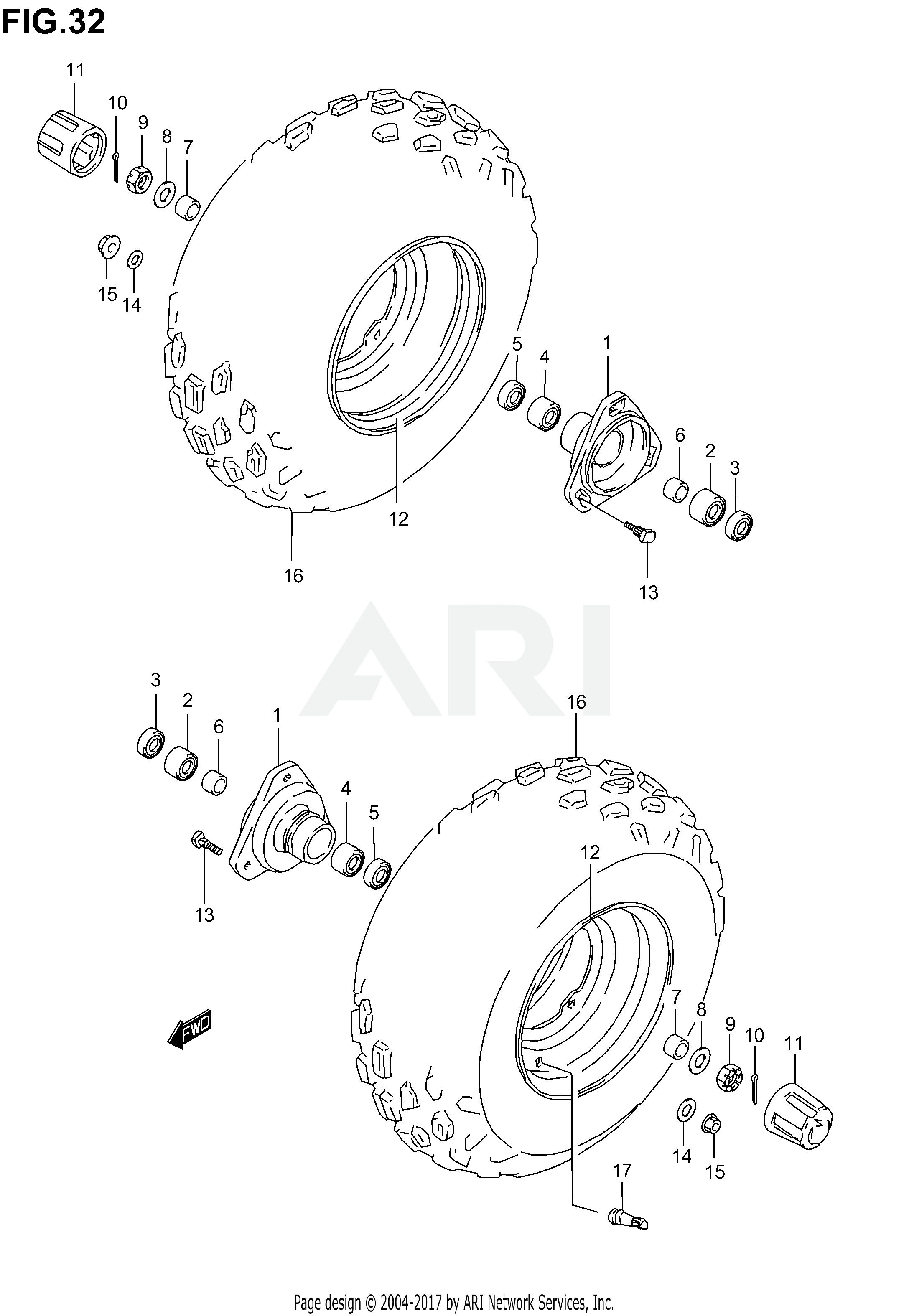 FRONT WHEEL