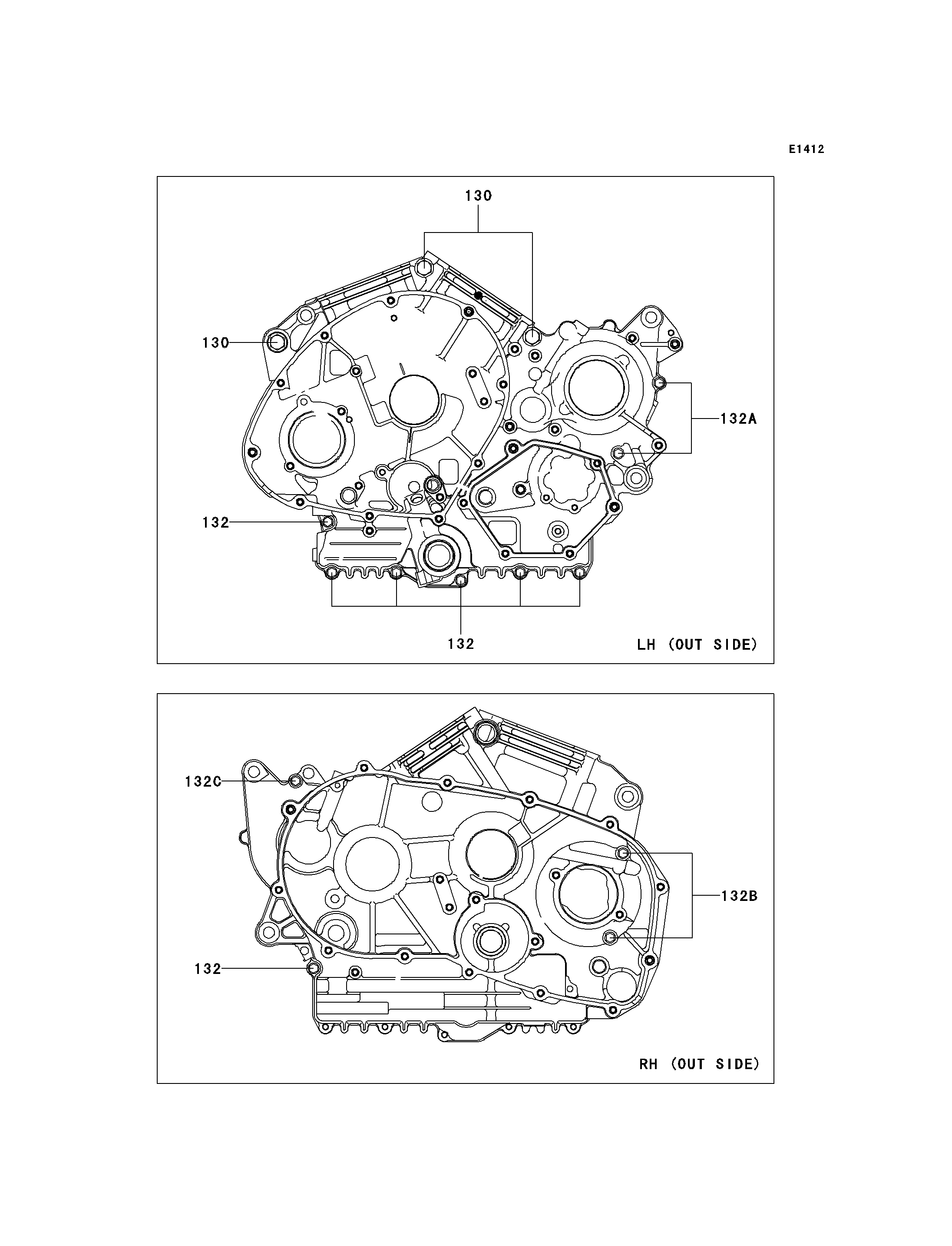 Crankcase Bolt Pattern